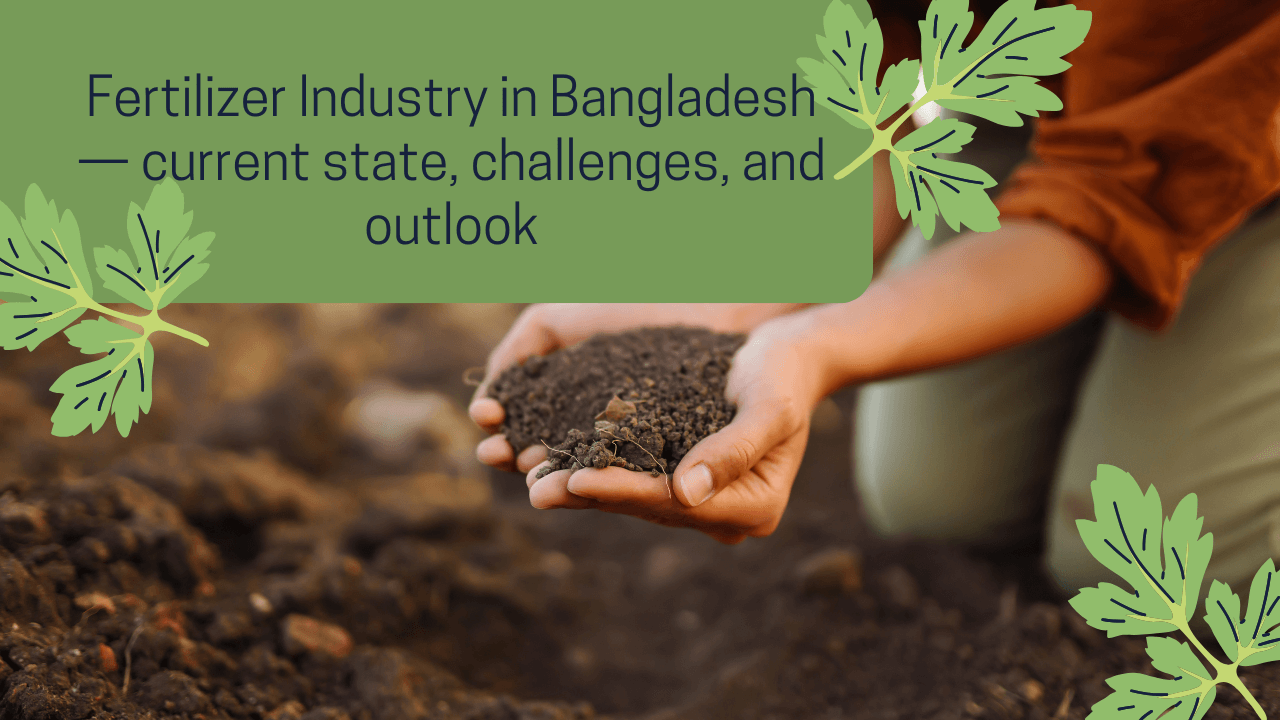 Fertilizer Industry in Bangladesh — current state, challenges, and outlook